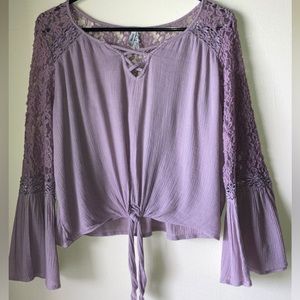 Long sleeve Mudd blouse size large